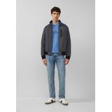 s.Oliver RED LABEL - Outdoor-jack - Effen - Katoenmix - Regular fit - Contrastdetails