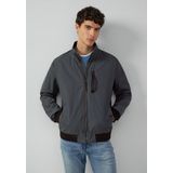 s.Oliver RED LABEL - Outdoor-jack - Effen - Katoenmix - Regular fit - Contrastdetails