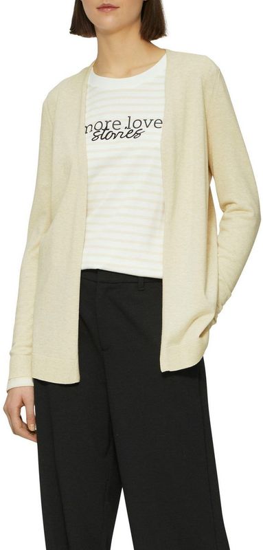 Cardigan - Zachte Stof - Viscose-Katoenmix - Regular Fit - Elastische Stof