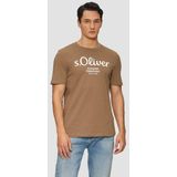 s.Oliver - T-shirt - Bruin - 100% Katoen