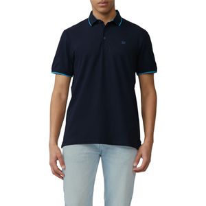 s.Oliver - Poloshirt - Navy - Katoen - Met Contrastdetails