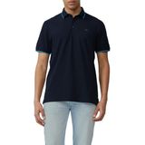 Shirt - Effen - Jersey - Polokraag - Kwartmouw