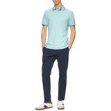 Shirt - Effen - Jersey - Polokraag - Kwartmouw