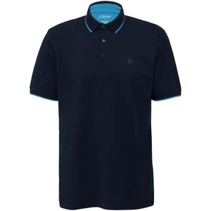 Shirt - Effen - Jersey - Polokraag - Kwartmouw