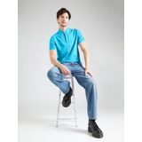 s.Oliver - Poloshirt - Petrol - Katoen - Korte Mouwen