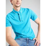 s.Oliver - Poloshirt - Petrol - Katoen - Korte Mouwen