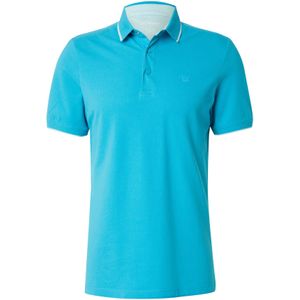 s.Oliver - Poloshirt - Petrol - Katoen - Korte Mouwen