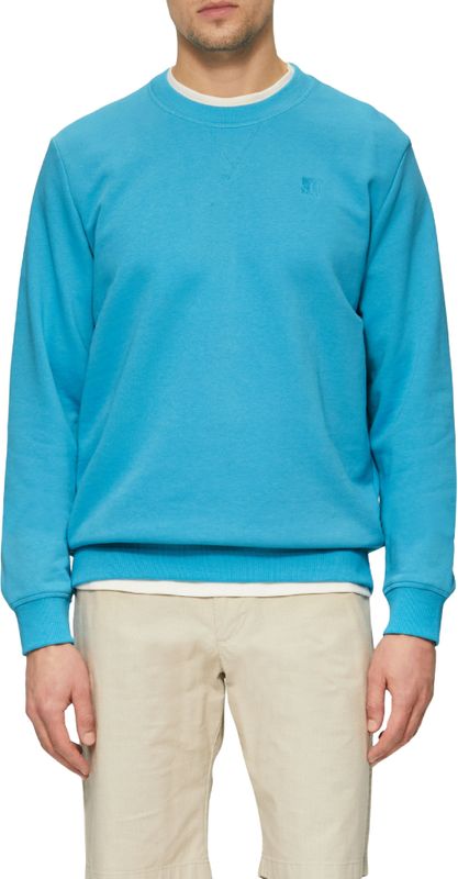 s.Oliver - Trui - Ronde Hals - Katoen en Polyester - Geribde Boorden