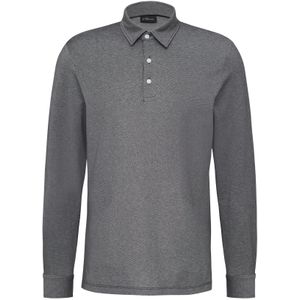s.Oliver BLACK LABEL - Poloshirt - Katoen/Polyester - Lange Mouw - Regular Fit