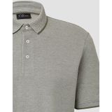 Poloshirt - Gevlamd Piqué - Katoen - Korte Mouwen - Streepdetail