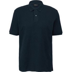 Shirt - T-shirt - Effen - Jersey - Knoopsluiting