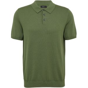 s.Oliver BLACK LABEL - Trui - Groen - Knitwear - Polokraag