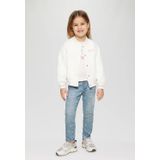 Treggings - Borduurwerk - Katoenmix - Elastische Tailleband - Waseffect