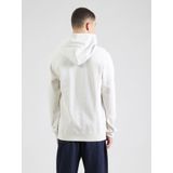 s.Oliver - Hoodie - Wolwit - Katoen - Met Logo-patch en Structuur