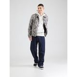 s.Oliver - Hoodie - Wolwit - Katoen - Met Logo-patch en Structuur