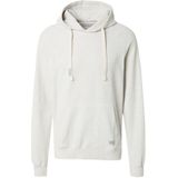 s.Oliver - Hoodie - Wolwit - Katoen - Met Logo-patch en Structuur