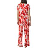 s.Oliver - T-shirt - Rood - Met Print All-over