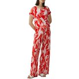 s.Oliver - T-shirt - Rood - Met Print All-over