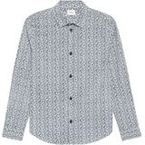 Overhemden - Slim Fit - Katoen - Ronde Zoom - All-over Patroon