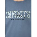 s.Oliver - T-shirt - Lichtblauw - Katoen