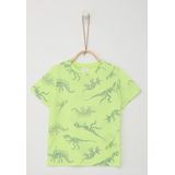 s.Oliver - T-shirt - Jongens - 00A1 WHITE - Katoen