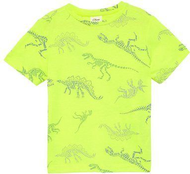 s.Oliver - T-shirt - Jongens - 00A1 WHITE - Katoen