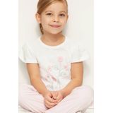 s.Oliver - Casual - T-shirt - Effen - Katoen - Borduursel