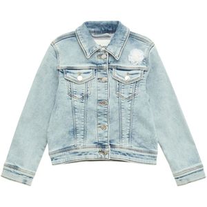 s.Oliver - Indoor-Jacke - Spijkerjasje - Met Bloemenapplicatie