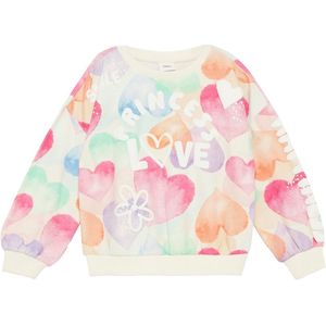 s.Oliver - Meisjes Sweater - Multi - 95% Katoen, 5% Elastaan