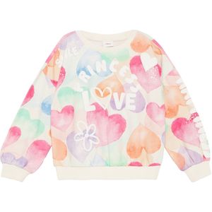 s.Oliver - Meisjes Sweater - Multi - 95% Katoen, 5% Elastaan