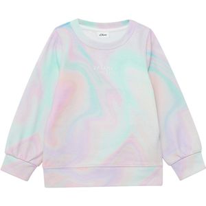 Sweatshirt - Katoenmix - Abstracte All-over Print - Voor Kinderen
