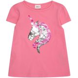 s.Oliver - Casual - T-shirt - Effen - Katoen - Tweezijdige Pailletten