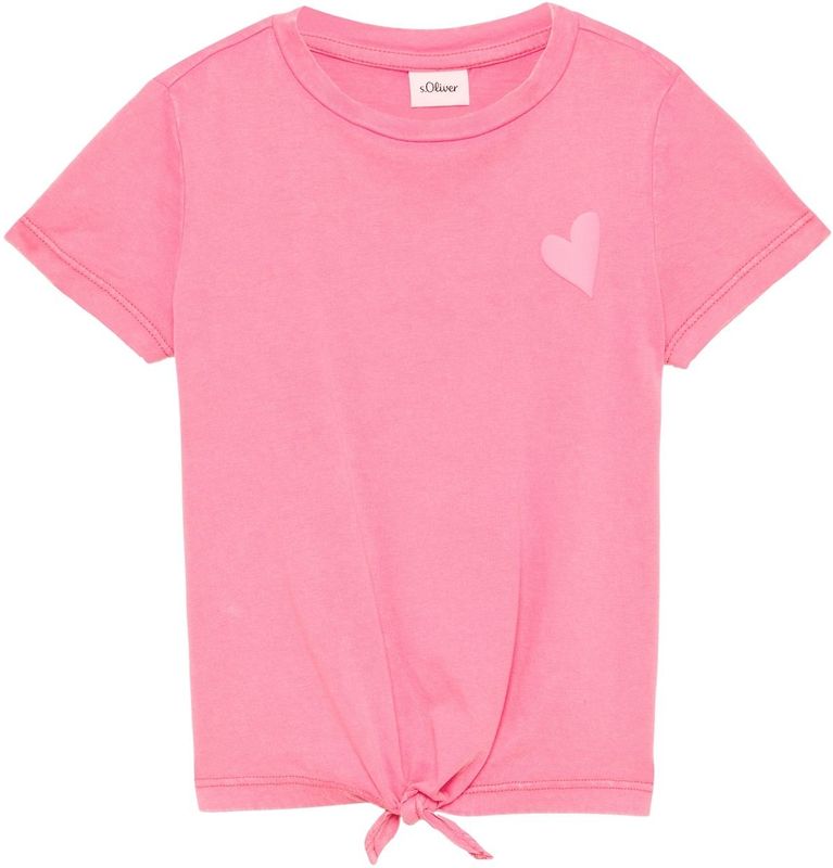 s.Oliver T-shirt - Roze - Katoen