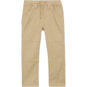 s.Oliver - Pelle - Jogpants - Beige - Katoenen Stretch, Mid Rise, Regular Fit