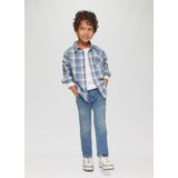 Jeans - Effen - Denim - Heavy Washed - Regular Pasvorm