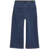 Jeans - Blauw Denim - Wide Leg - Gewassen Effect