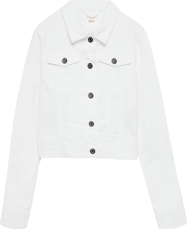 Design - Tussenjas - Effen - Denim - Slanke Pasvorm