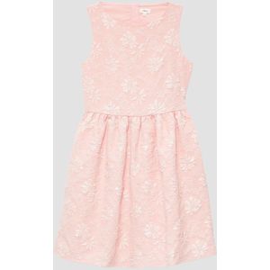 s.Oliver - Jurk - Rosa / Wit Gemêleerd - Knielengte - Mouwloos