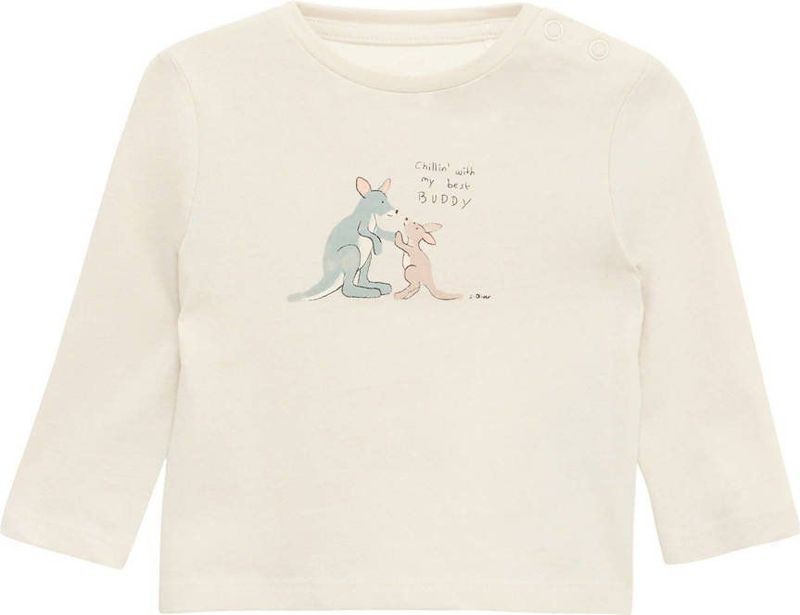 T-shirt - Katoen - Lange Mouwen