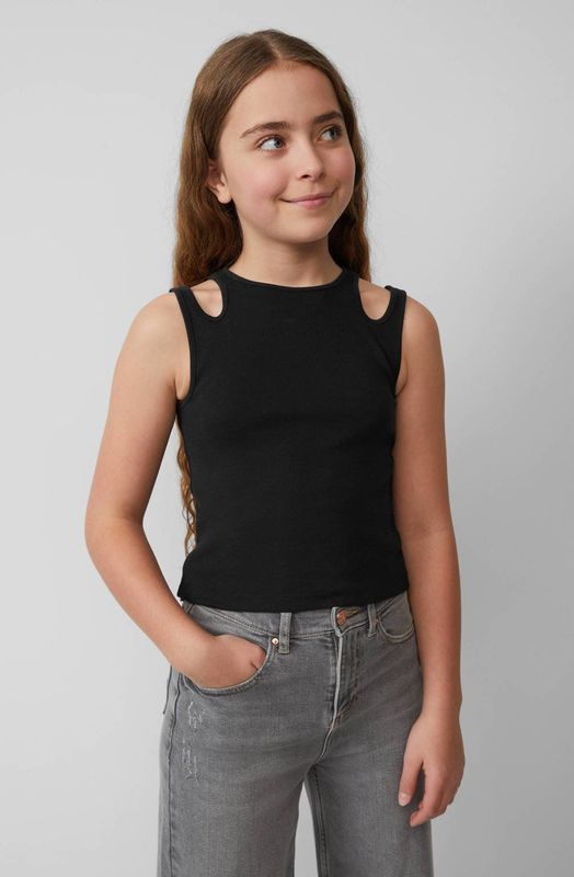 s.Oliver - T-Shirt - Zwart