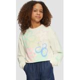 s.Oliver RED LABEL Junior Sweatshirt - Cream - Lange Mouwen - Ronde Hals