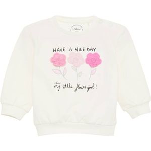 Sweater - Motiefprint - Sweatstof - Ronde Hals - Lange Mouw