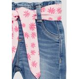 Jeans - Flared - Denim - Light Washed - Elastische Taille/Zoom