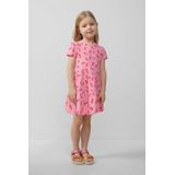 A-lijn Jurk - Print - Katoen Met Stretch