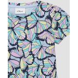 A-lijn Jurk - All-over Print - Katoenen Jersey - Comfortabel