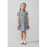 A-lijn Jurk - All-over Print - Katoenen Jersey - Comfortabel