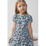 A-lijn Jurk - All-over Print - Katoenen Jersey - Comfortabel