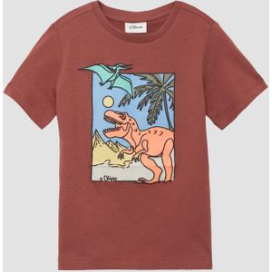 Katoenen T-shirt - Korte Mouwen - Ronde Hals - Voor Kinderen