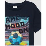 s.Oliver RED LABEL Junior T-shirt - Navy - Katoen - Korte Mouwen