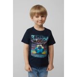 s.Oliver RED LABEL Junior T-shirt - Navy - Katoen - Korte Mouwen